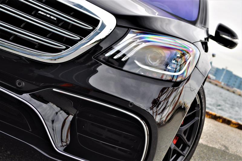 AMG Sクラス 後期最終W222 AMG S63ロング4マチックプラスダイナミックパッケージ正規ディーラー車左ハンドル法人1オナ禁煙屋根保管雨天未使用 新車同様1.2万Km希少ナッツブラウン/ブラックフルレザーインテリアMBケア付きブルメスターオーディオシステムパノラマルーフ ...