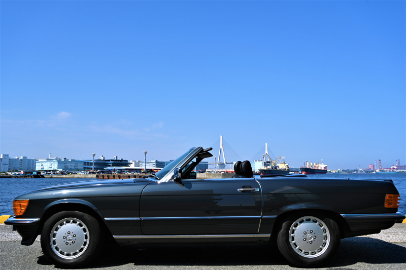 マイスト　メルセデスベンツ　SL-Class メルセデスベンツ SLクラス 超希少M.Benz 500SL法人禁煙屋根保管雨天未