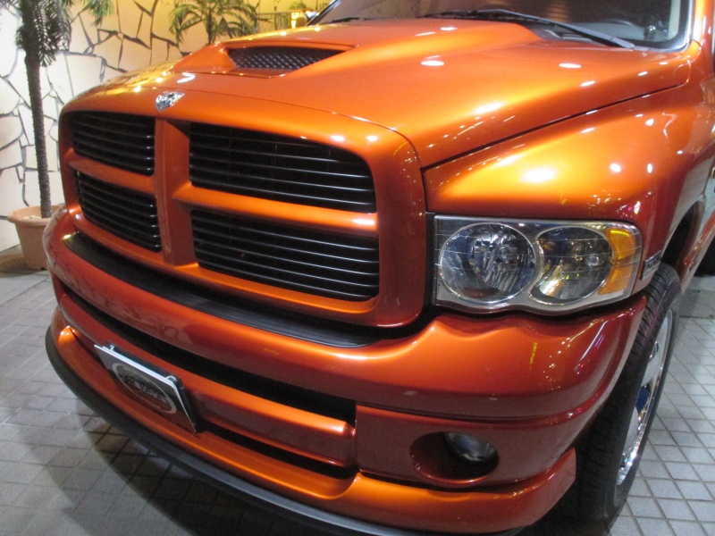 ダッジ ラム トラック ピックアップ フロントグリル ホワイトペイント