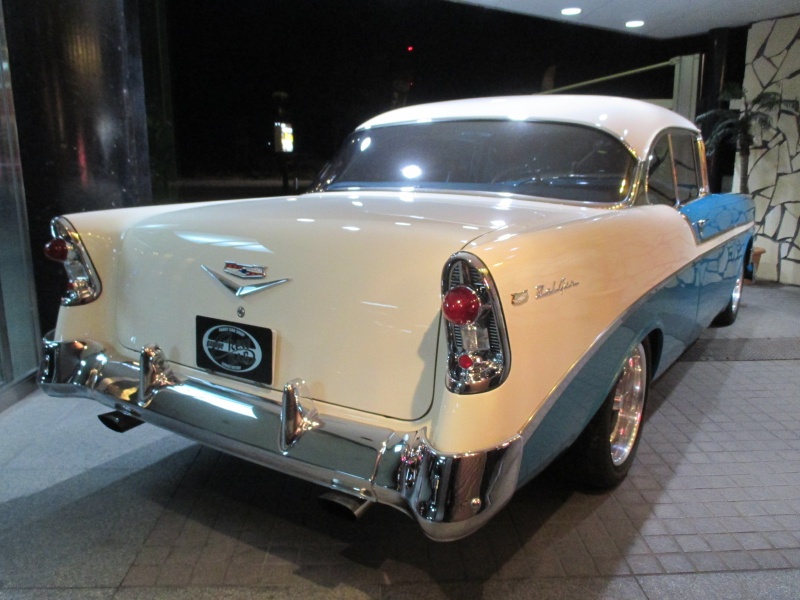 1956　シボレー　ベルエア　CHEVY　サイレントサイレン　サイン入り　改造車 1956 シボレー ベルエア CHEVY サイレントサイレン サイン入り
