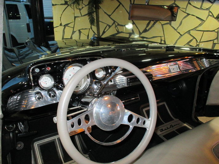 1955年シボレーベルエアステアリングハンドル50'Sロカビリーホットロッド 1955年シボレーベルエアステアリングハンドル50'Sロカビリー