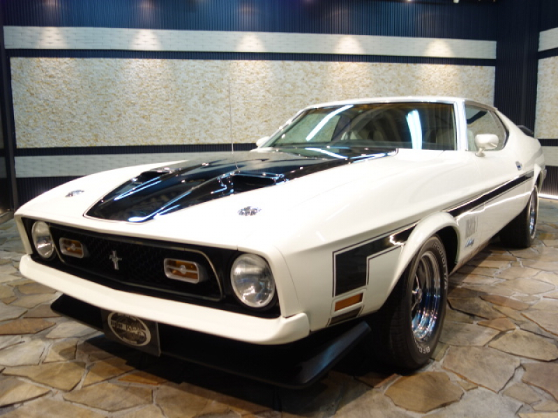 フォード マスタング マッハ1　351cu.in 5750cc　ホーリー製キャブレター