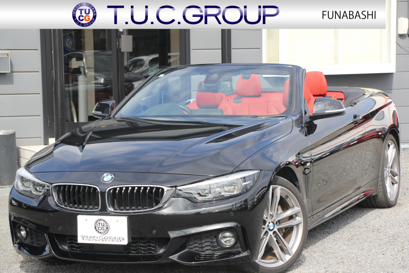 BMW 4シリーズ 440i ｶﾌﾞﾘｵﾚ Mｽﾎﾟｰﾂ ﾌﾟﾗｽP 後期 ﾌｪｲｽﾘﾌﾄ後 ｺｰﾗﾙﾚｯﾄﾞﾚｻﾞｰ ｼｰﾄﾋｰﾀｰ ｴｱｶﾗｰ B58新ｴﾝｼﾞﾝ 326馬力 19AW HUD 追従ACC ﾚｰﾝﾁｪﾝｼﾞ警告 ﾊｰﾏﾝｶｰﾄﾞﾝ 液晶ﾒｰﾀｰ ﾀｯﾁ画面HDDﾅﾋﾞTV LEDﾍｯﾄﾞﾗｲﾄ&ﾃｰﾙ 2年保証