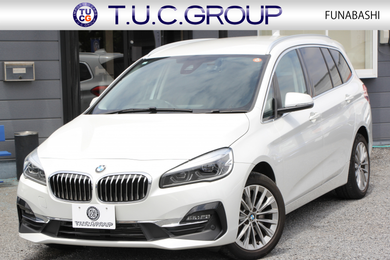 BMW 2シリーズ 218d ｸﾞﾗﾝﾂｱﾗｰ ﾗｸﾞｼﾞｭｱﾘｰ 最終ﾓﾃﾞﾙ 型式変更後3DA-6W20 3列7人乗り ADｱｸﾃｨﾌﾞｾｰﾌﾃｨ&ｺﾝﾌｫｰﾄP 追従ACC HUD ﾋｰﾀｰ黒革 電動ﾄﾗﾝｸ LEDﾍｯﾄﾞﾗｲﾄ ﾒﾓﾘｰ付電動ｼｰﾄ ﾀｯﾁ画面HDDﾅﾋﾞﾊﾟｰｷﾝｸﾞｱｼｽﾄ 2年保証