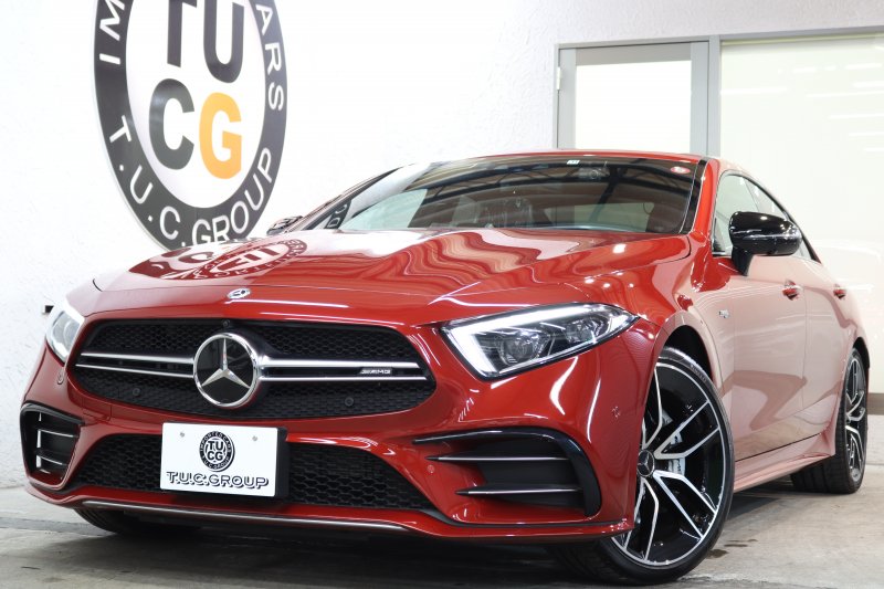 AMG CLSクラス CLS53 4MATIC+ ﾚｰﾀﾞｰｾｰﾌﾃｨPKG　ISG搭載 現行 中期 MEｺﾈｸﾄ ｷｰﾚｽｺﾞｰ 赤本革 ﾍﾞﾝﾁﾚｰﾀｰ ｻﾝﾙｰﾌ ﾍｯﾄﾞｱｯﾌﾟD HDDﾅﾋﾞTV ｽﾏﾎ連携 ﾌﾞﾙﾒｽﾀｰ 360ｶﾒﾗ PTS LEDﾗｲﾄ ﾌｯﾄﾄﾗﾝｸOP AMG専用装備&ﾁｭｰﾆﾝｸﾞ ﾜｲﾔﾚｽ充電 9AT　2年保証