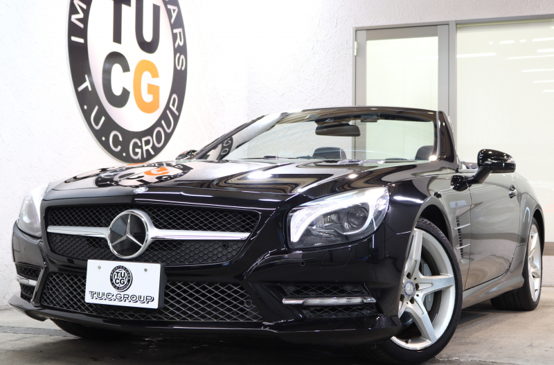 メルセデスベンツ SLクラス SL350 AMGｽﾎﾟｰﾂ&ﾚｰﾀﾞｰｾｰﾌﾃｨPKG　1ｵｰﾅｰ ｷｰﾚｽｺﾞｰ 黒本革 ｴｱｽｶｰﾌ HDDﾅﾋﾞTV BT音楽 ﾊﾞｯｸｶﾒﾗ PTS ｷｾﾉﾝ AMGｴｱﾛ&19AW ABCｻｽ 自動ﾄﾗﾝｸ&ﾌｯﾄﾄﾗﾝｸOP 7AT　2年保証