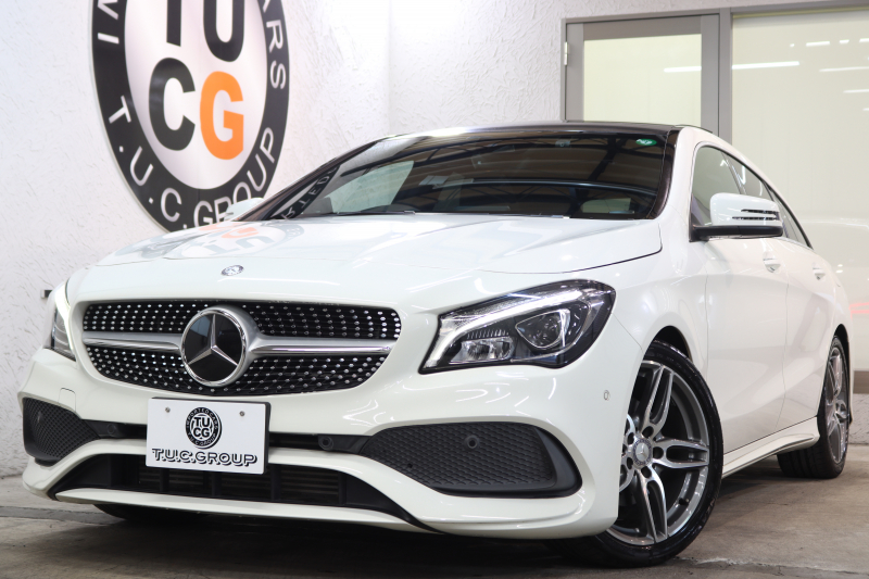 メルセデスベンツ CLAクラス CLA180ｼｭｰﾃｨﾝｸﾞﾌﾞﾚｰｸ ｽﾎﾟｰﾂ AMGﾚｻﾞｰｴｸｽｸﾙｰｼﾌﾞ&ﾚｰﾀﾞｰｾｰﾌﾃｨPKG　後期 ｷｰﾚｽｺﾞｰ 黒本革 ﾊﾟﾉﾗﾏSR HDDﾅﾋﾞTV ｽﾏﾎ連携 harman/kardon ﾊﾞｯｸｶﾒﾗ PTS LEDﾗｲﾄ 自動Rｹﾞｰﾄ ﾊﾝｽﾞﾌﾘｰA AMGｴｱﾛ&18AW　2年保証