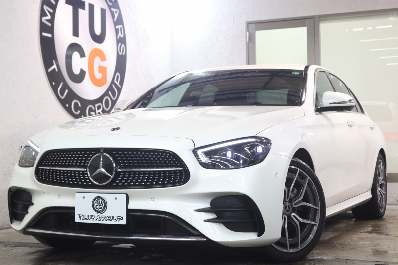 メルセデスベンツ Eクラス E200 ｽﾎﾟｰﾂ AMGﾗｲﾝｲﾝﾃﾘｱ&ｴｸｽｸﾙｰｼﾌﾞ&ﾚｰﾀﾞｰｾｰﾌﾃｨPKG　BSG搭載 後期 1ｵｰﾅｰ MEｺﾈｸﾄ ｷｰﾚｽｺﾞｰ 黒本革 ﾍｯﾄﾞｱｯﾌﾟD MBUXﾅﾋﾞTV&ARﾅﾋﾞ ｽﾏﾎ連携 ﾌﾞﾙﾒｽﾀｰ 360ｶﾒﾗ PTS LEDﾗｲﾄ 自動ﾄﾗﾝｸ AMGｴｱﾛ&19AW ﾜｲﾔﾚｽ充電 9AT　2年保証
