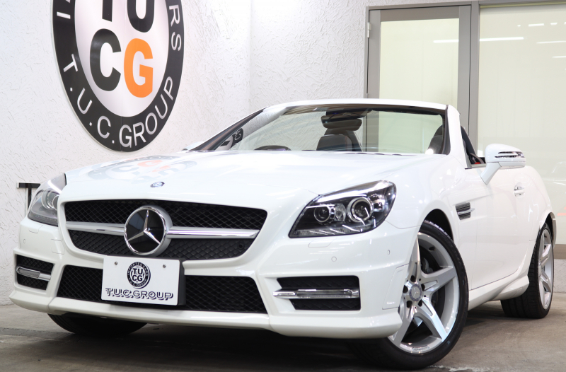 メルセデスベンツ SLKクラス SLK200 ｴｸｽｸﾙｰｼﾌﾞ AMGｽﾎﾟｰﾂ&ﾚｰﾀﾞｰｾｰﾌﾃｨPKG　中期 ｷｰﾚｽｺﾞｰ 黒本革 ｴｱｽｶｰﾌ ｶﾞﾗｽﾙｰﾌ HDDﾅﾋﾞTV BT音楽 ﾊﾞｯｸｶﾒﾗ PTS DSRC ｷｾﾉﾝ AMGｴｱﾛ&18AW ｴｱｶﾞｲﾄﾞ　2年保証