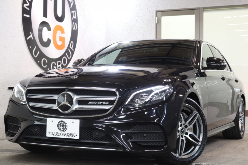 メルセデスベンツ Eクラス E200 AVG AMGﾗｲﾝ ｴｸｽｸﾙｰｼﾌﾞ&ﾚｰﾀﾞｰｾｰﾌﾃｨPKG　BSG搭載 中期 NEWｽﾃｱﾘﾝｸﾞ ｷｰﾚｽｺﾞｰ 黒本革 ﾍｯﾄﾞｱｯﾌﾟD HDDﾅﾋﾞTV ｽﾏﾎ連携 ﾌﾞﾙﾒｽﾀｰ 360ｶﾒﾗ PTS LEDﾗｲﾄ 自動ﾄﾗﾝｸ AMGｴｱﾛ&19AW 9AT　2年保証