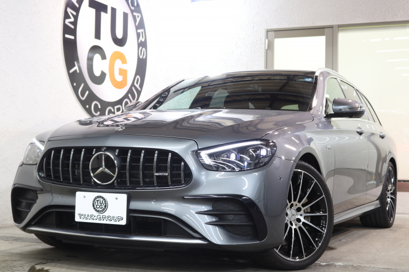 AMG Eクラス E53ｽﾃｰｼｮﾝﾜｺﾞﾝ 4MATIC+ ｴｸｽｸﾙｰｼﾌﾞ&ﾚｰﾀﾞｰｾｰﾌﾃｨPKG　ISG搭載 後期 ｷｰﾚｽｺﾞｰ 黒本革 ﾍﾞﾝﾁﾚｰﾀｰ ﾊﾟﾉﾗﾏSR HUD MBUXﾅﾋﾞTV&ｷｬﾝｾﾗｰ ｽﾏﾎ連携 ﾌﾞﾙﾒｽﾀｰ 360ｶﾒﾗ LEDﾗｲﾄ 自動Rｹﾞｰﾄ AMG専用装備&ﾁｭｰﾆﾝｸﾞ 9AT 希少色ｾﾚﾅｲﾄｸﾞﾚｰ　2年保証