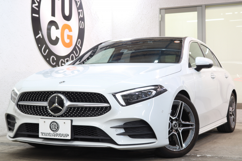 メルセデスベンツ Aクラス A200d AMGﾗｲﾝ AMGﾚｻﾞｰｴｸｽｸﾙｰｼﾌﾞ&ｱﾄﾞﾊﾞﾝｽﾄﾞ&ﾅﾋﾞｹﾞｰｼｮﾝ&ﾚｰﾀﾞｰｾｰﾌﾃｨPKG　ｷｰﾚｽｺﾞｰ 赤/黒本革 ﾊﾟﾉﾗﾏSR ﾍｯﾄﾞｱｯﾌﾟD MBUXﾅﾋﾞTV BT音楽 ｱﾄﾞﾊﾞﾝｽﾄﾞｻｳﾝﾄﾞ 360ｶﾒﾗ PTS LEDﾗｲﾄ ﾊﾝｽﾞﾌﾘｰA AMGｴｱﾛ&18AW 8AT　2年保証