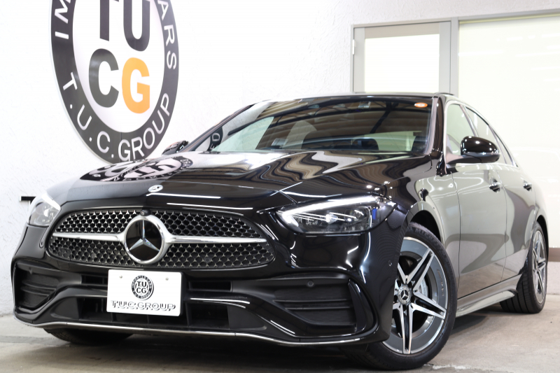 メルセデスベンツ Cクラス C200 4MATIC AVG AMGﾗｲﾝ ﾚｻﾞｰｴｸｽｸﾙｰｼﾌﾞ&ﾍﾞｰｼｯｸ&ﾚｰﾀﾞｰｾｰﾌﾃｨPKG　ISG搭載 ｷｰﾚｽｺﾞｰ 黒本革 ﾊﾟﾉﾗﾏSR ﾍｯﾄﾞｱｯﾌﾟD MBUXﾅﾋﾞTV&ARﾅﾋﾞ BT音楽 360ｶﾒﾗ PTS LEDﾗｲﾄ 自動ﾄﾗﾝｸ AMGｴｱﾛ&18AW ﾘｱｱｸｽﾙｽﾃｱﾘﾝｸﾞ 9AT　2年保証