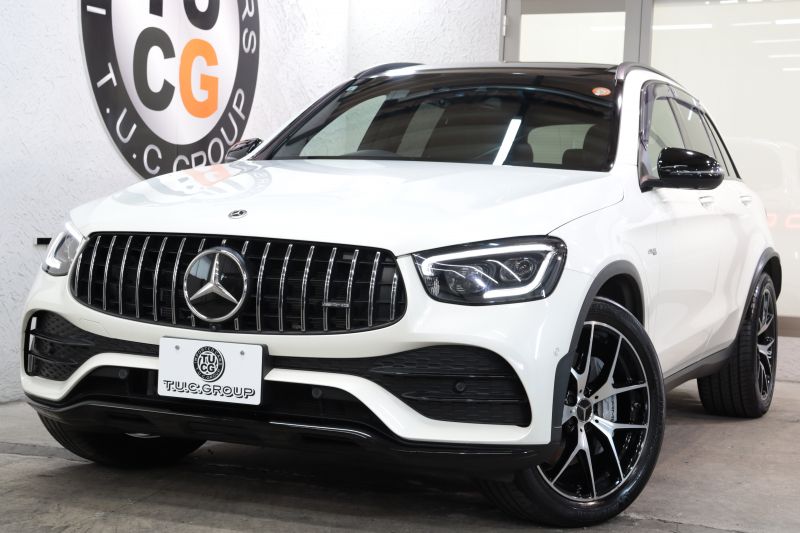 AMG GLC GLC43 4MATIC ﾚｻﾞｰｴｸｽｸﾙｰｼﾌﾞ&ﾚｰﾀﾞｰｾｰﾌﾃｨPKG　後期 MEｺﾈｸﾄ ｷｰﾚｽｺﾞｰ 黒本革 ﾍﾞﾝﾁﾚｰﾀｰ ﾊﾟﾉﾗﾏSR ﾍｯﾄﾞｱｯﾌﾟD MBUXﾅﾋﾞTV BT音楽 ﾌﾞﾙﾒｽﾀｰ 360ｶﾒﾗ PTS LEDﾗｲﾄ ﾊﾝｽﾞﾌﾘｰA AMG専用装備&ﾁｭｰﾆﾝｸﾞ 9AT　2年保証