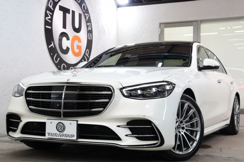 メルセデスベンツ Sクラス S500 4MATIC AMGﾗｲﾝ ﾚｻﾞｰｴｸｽｸﾙｰｼﾌﾞ&ﾍﾞｰｼｯｸ&ﾚｰﾀﾞｰｾｰﾌﾃｨPKG　ISG搭載 ｷｰﾚｽｺﾞｰ 黒本革 ﾍﾞﾝﾁﾚｰﾀｰ ﾊﾟﾉﾗﾏSR ﾍｯﾄﾞｱｯﾌﾟD MBUXﾅﾋﾞTV ｽﾏﾎ連携 ﾌﾞﾙﾒｽﾀｰ 360ｶﾒﾗ PTS LEDﾗｲﾄ ﾊﾝｽﾞﾌﾘｰA AMGｴｱﾛ&20AW ﾜｲﾔﾚｽ充電 9AT　2年保証