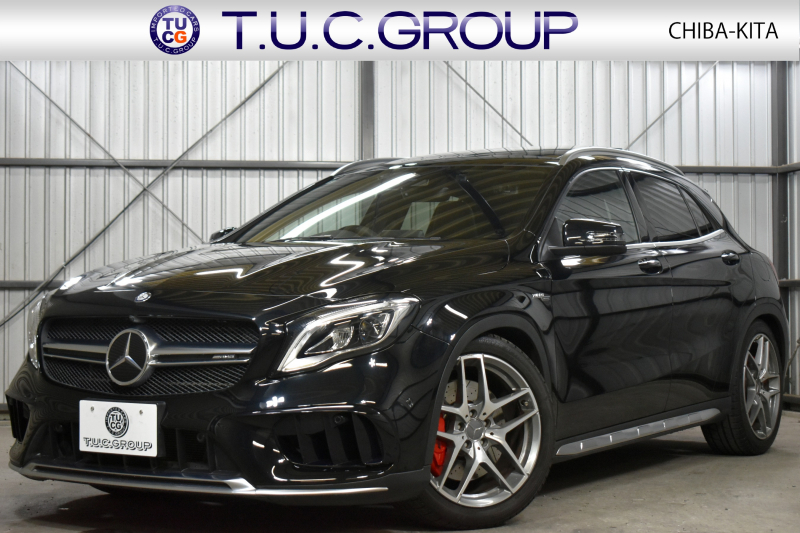 AMG GLA GLA45AMG 4M AMGｱﾄﾞﾊﾞﾝｽﾄﾞP ﾚｰﾀﾞｰｾｰﾌﾃｨP 後期型 ﾊﾟﾉﾗﾏｻﾝﾙｰﾌ ﾋｰﾀｰ付き黒革ﾊﾟﾌｫｰﾏﾝｽｼｰﾄ ﾃﾞｨｽﾄﾛﾆｯｸﾌﾟﾗｽ ﾌﾞﾗｲﾝﾄﾞｽﾎﾟｯﾄ ｷｰﾚｽGO ﾊｰﾏﾝｶｰﾄﾞﾝ 地デジBｶﾒﾗ