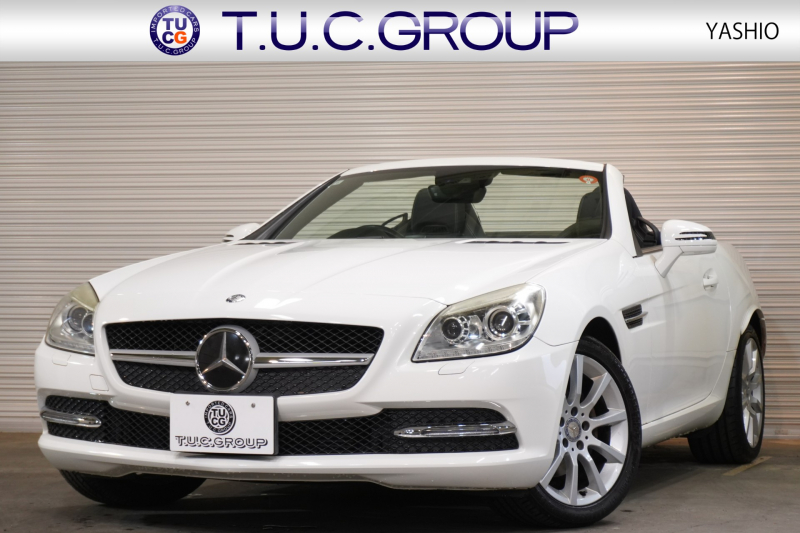 メルセデスベンツ SLKクラス SLK200 ﾄﾚﾝﾄﾞﾌﾟﾗｽ ﾚｰﾀﾞｰｾｰﾌﾃｨPKG　黒革 ｼｰﾄﾋｰﾀｰ ｴｱｽｶｰﾌ 純正ﾅﾋﾞ ﾌﾙｾｸﾞTV ｷｰﾚｽ ｷｾﾉﾝ 17ｲﾝﾁAW 　2年保証