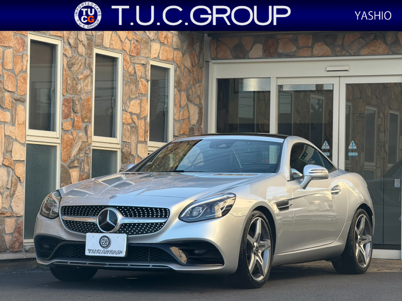 メルセデスベンツ SLCクラス SLC180 ｽﾎﾟｰﾂ ﾚｰﾀﾞｰSP　黒革 ｼｰﾄﾋｰﾀｰ 純正ﾅﾋﾞ ﾌﾙｾｸﾞTV CarPlay ﾊﾞｯｸｶﾒﾗ  LEDﾍｯﾄﾞ AMGｴｱﾛ&18AW　2年保証