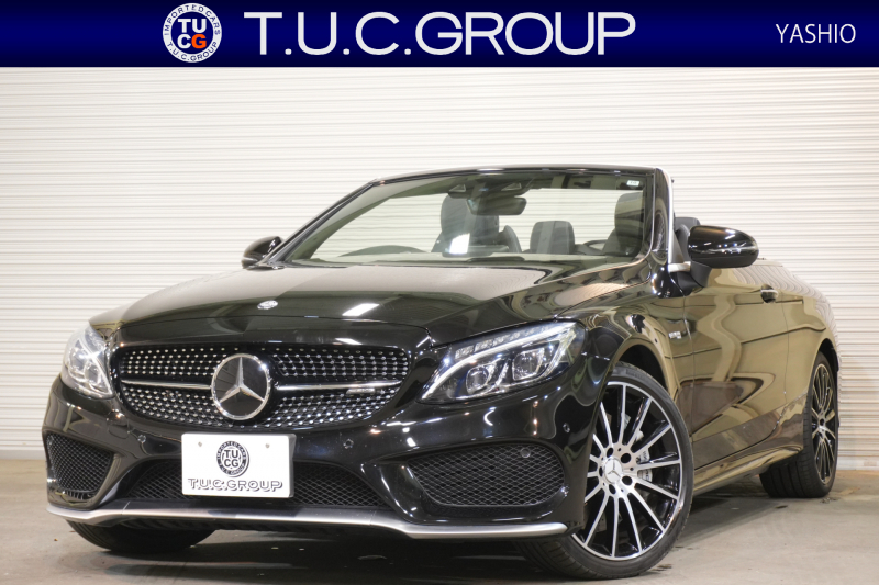 AMG Cクラス C43 4MATIC ｶﾌﾞﾘｵﾚ ﾚｰﾀﾞｰSP　赤帆 黒革 ｼｰﾄﾋｰﾀｰ ｴｱｽｶｰﾌ 純正ﾅﾋﾞ ﾌﾙｾｸﾞTV Burmester LEDﾍｯﾄﾞﾗｲﾄ ﾏﾙﾁｶﾗｰｱﾝﾋﾞｴﾝﾄﾗｲﾄ AMGｴｱﾛ&19ｲﾝﾁAW　2年保証