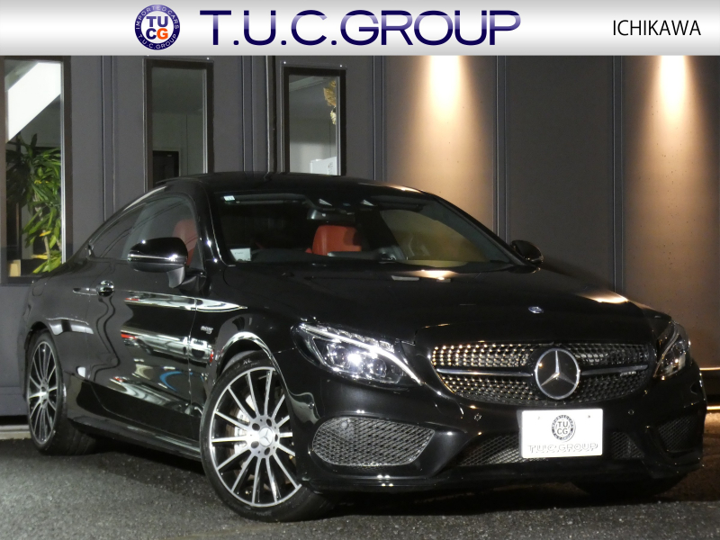 AMG Cクラス C43 4MATIC ｸｰﾍﾟ ﾚｰﾀﾞｰｾｰﾌﾃｨPKG　9速AT AMGｴｱﾛ&19ｲﾝﾁｱﾙﾐ 赤本革 ﾊﾟﾉﾗﾏｻﾝﾙｰﾌ HDDﾅﾋﾞ 地ﾃﾞｼﾞ ﾊﾞｯｸｶﾒﾗ Burmester ﾊﾟﾌｭｰﾑｱﾄﾏｲｻﾞｰ 自動ﾄﾗﾝｸ/ﾌｯﾄOP ﾊﾟﾄﾞﾙｼﾌﾄ LEDﾍｯﾄﾞﾗｲﾄ/ｱﾀﾞﾌﾟﾃｨﾌﾞHB　2年保証付