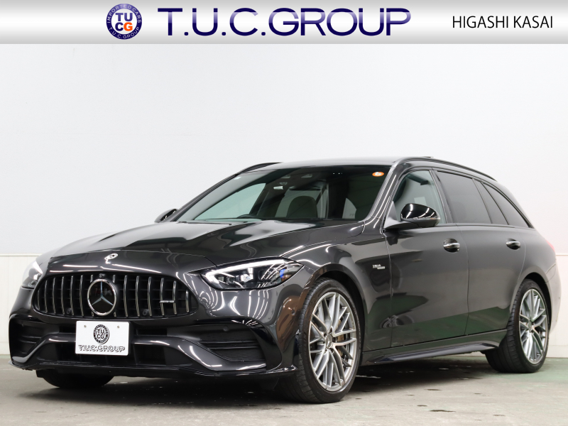 AMG Cクラス C43 4MATIC ｽﾃｰｼｮﾝﾜｺﾞﾝ ﾚｰﾀﾞｰSP BSG搭載　1ｵｰﾅｰ 黒革 ﾊﾟﾉﾗﾏSR 純正HDDﾅﾋﾞ ﾌﾞﾙﾒｽﾀｰS HUD Carplay 360ｶﾒﾗ 自動Rｹﾞｰﾄ AMGｻｽﾍﾟﾝｼｮﾝ AMGﾘｱﾙﾊﾟﾌｫｰﾏﾝｽｻｳﾝﾄﾞ AMGﾅｲﾄPKG AMGｴｱﾛ&19ｲﾝﾁAW　2年保証付