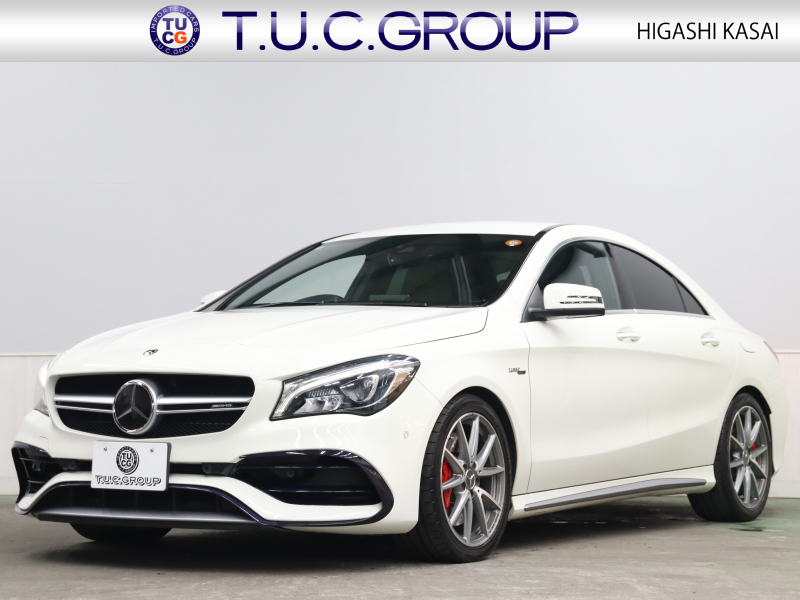 AMG CLAクラス CLA45 4MATIC AMGｱﾄﾞﾊﾞﾝｽﾄﾞ&ﾚｰﾀﾞｰSP　AMGﾊﾟﾌｫｰﾏﾝｽｼｰﾄ 黒革 ｼｰﾄﾋｰﾀｰ 純正HDDﾅﾋﾞTV Bluetooth Carplay Bｶﾒﾗ LEDﾊｲﾊﾟﾌｫｰﾏﾝｽﾍｯﾄﾞﾗｲﾄ AMGﾊﾟﾌｫｰﾏﾝｽEX AMGｻｽﾍﾟﾝｼｮﾝ  AMGｴｱﾛ&18ｲﾝﾁAW　2年保証付