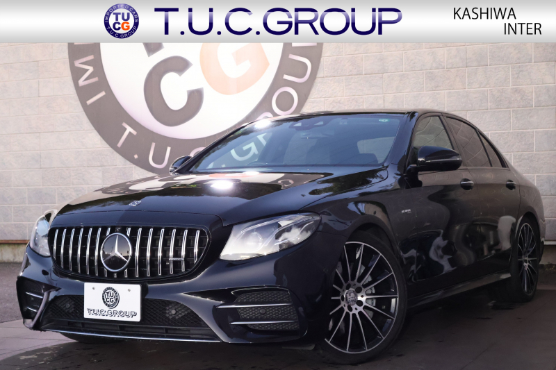 AMG Eクラス E43 4MATIC　ﾚｰﾀﾞｰｾｰﾌﾃｨPKG AMGｽﾀｲﾘﾝｸﾞPKG ｴｱﾊﾞﾗﾝｽPKG ﾊﾟﾉﾗﾏSR ｷｰﾚｽGO 黒ﾅｯﾊﾟ革 ｼｰﾄﾋｰﾀｰ 純正ﾅﾋﾞ地ﾃﾞｼﾞ 360°ｶﾒﾗ Burmesterｻﾗｳﾝﾄﾞ Applecarplay Android Auto 電動Rｹﾞｰﾄ HUD PTS AMG20ｲﾝﾁAW　2年保証