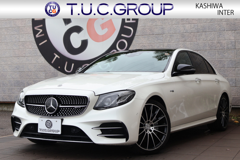 AMG Eクラス E43 4MATIC　ｴｸｽｸﾙｰｼﾌﾞPKG ﾚｰﾀﾞｰｾｰﾌﾃｨPKG ｴｱﾊﾞﾗﾝｽPKG 黒ﾅｯﾊﾟ革 ｼｰﾄﾋｰﾀｰ ﾍﾞﾝﾁﾚｰﾀｰ 純正12.3ｲﾝﾁﾅﾋﾞ地ﾃﾞｼﾞ 360°ｶﾒﾗ Burmesterｻﾗｳﾝﾄﾞ AppleCarPlay Android Auto ﾌｯﾄﾄﾗﾝｸOP ﾏﾙﾁﾋﾞｰﾑLED AMG20AW　2年保証