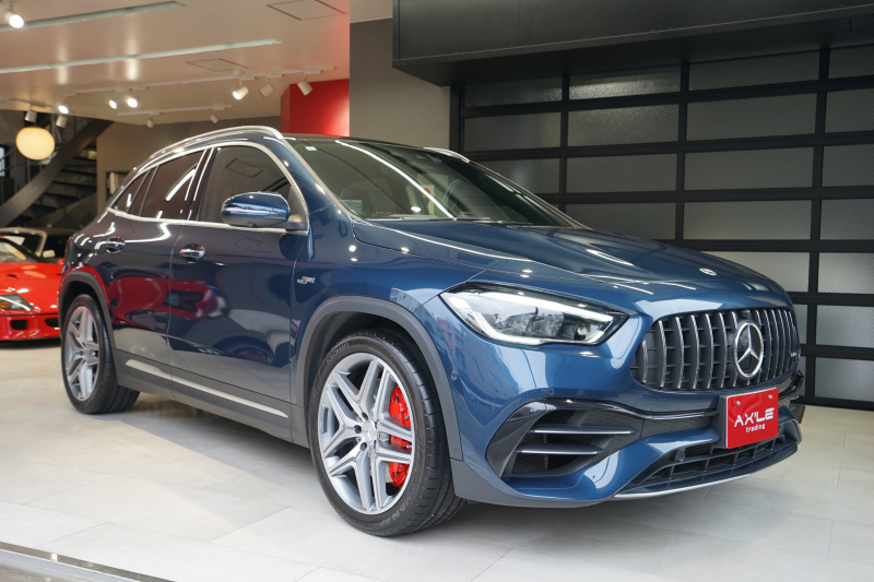 AMG GLA D車　1オーナー　デニムブルー　パノラマサンルーフ　アドバンスドPKG　前後ドラレコ/レーダー　　
