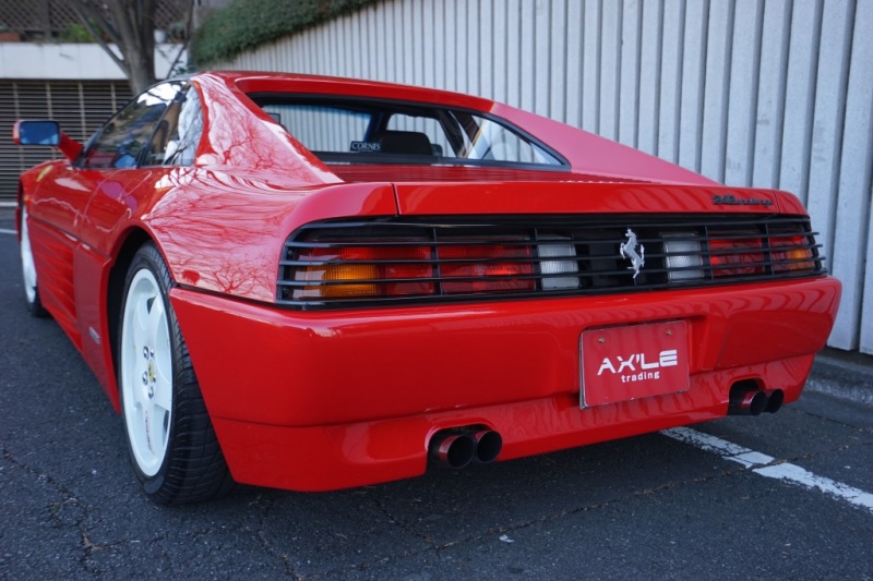 フェラーリ 348 TS ディーラー車 チャレンジ仕様 請求明細等50枚程有り 中古車 情報 アクセルトレーディング