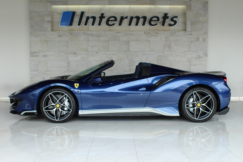 フェラーリ 488ピスタ スパイダー D車 Blu Tour De France