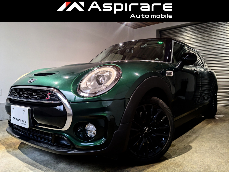 MINI(ミニ) ミニ クーパーS  クラブマン　新車ワンオーナー　HDDナビTV　リアカメラ　アクティブクルーズコントロール　ベージュレザー調カバー　LEDヘッドライト