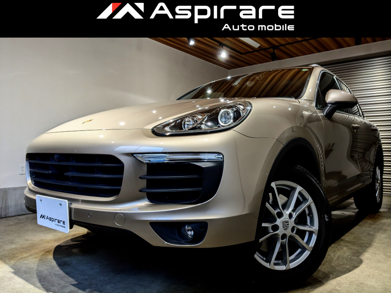 ポルシェ カイエン 3．6　V6　ポルシェアクティブセーフティ　アクティブクルーズコントロール　レーンキープアシスト　サイドアシスト　エントリードライブ　黒革　新車ワンオーナー