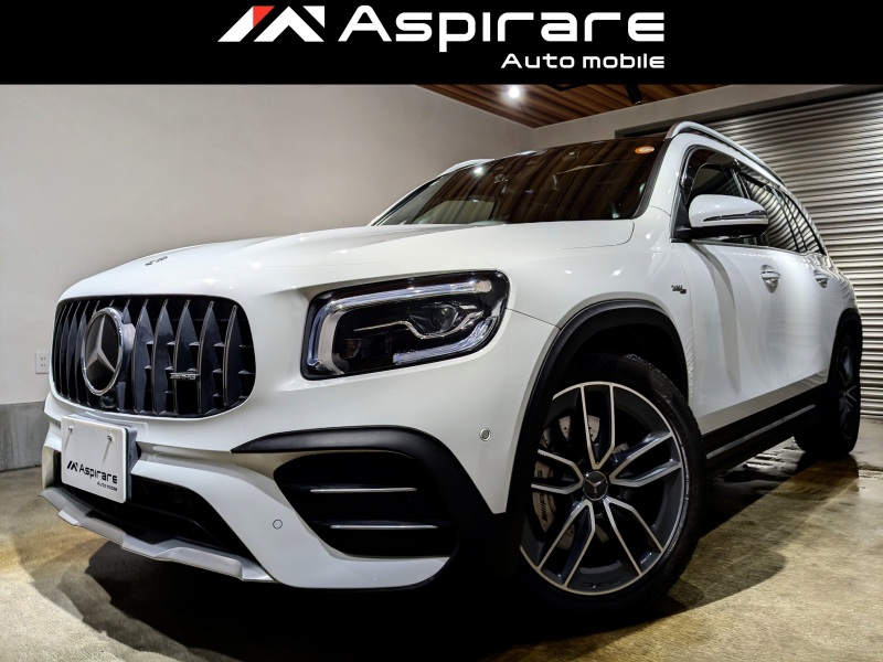 AMG GLB GLB35  4M AMGアドバンスドPKG　AMGパフォーマンスPKG　パノラマサンルーフ　レッド×ブラックレザー　シートベンチレーション　ナビTV　全方位カメラ