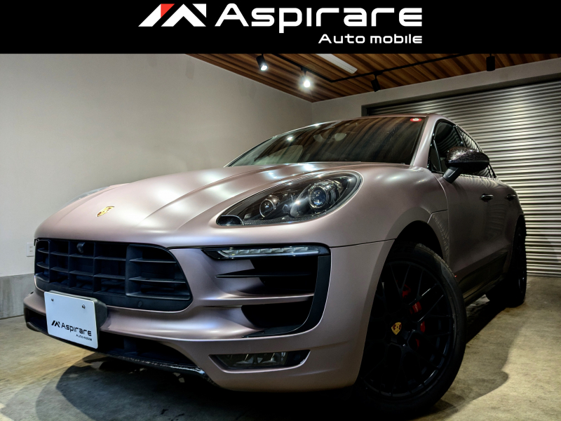 ポルシェ マカン GTS スポーツエグゾースト　ボディフルラッピング　レーンチェンジアシスト　レッドレザーシート　シートヒーター　スポエグ　PASM　正規ディーラー車