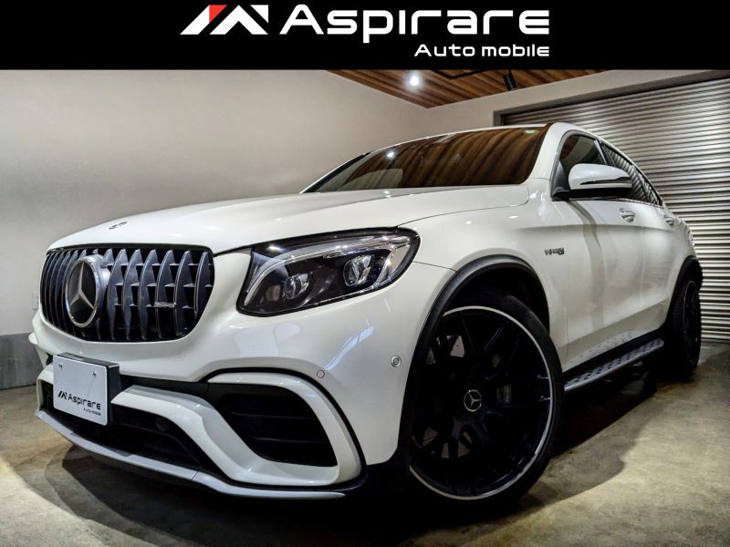 AMG GLCクーペ GLC63 4マチック＋クーペ　レザーエクスクルーシブ　AMG鍛造21インチアルミホイール　ブラックナッパレザー　ブルメスターサウンド　レーダーセーフティPKG　サンルーフ