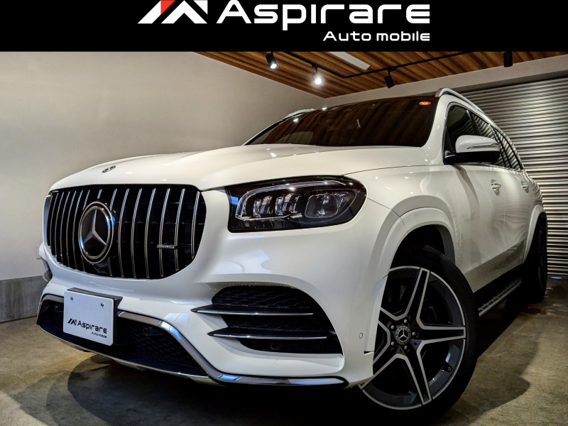 メルセデスベンツ GLS GLS400d 4マチック AMGライン　パナメリカーナグリル　トリュフブラウンインテリア　パノラマサンルーフ　ブルメスターサウンド　レーダーセーフティPKG