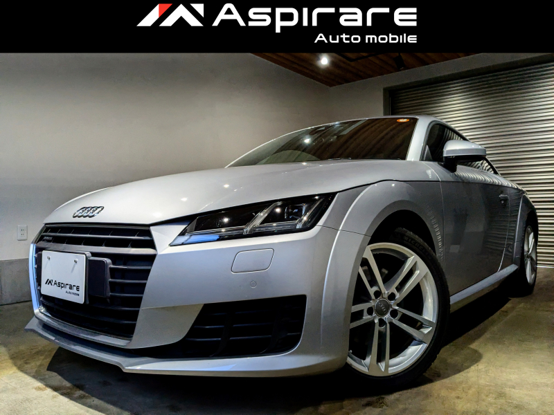 アウディ TTクーペ 2.0 TFSI クワトロ アシスタンスパッケージ　バーチャルコックピット　マトリクスLEDヘッドライト　ブラウンレザー　シートヒーター　ナビTV　リアカメラ