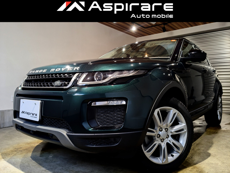 ランドローバー レンジローバー EVOQUE SEプラス　アイボリーレザーインテリア　パノラマガラスルーフ　メリディアンサウンド　ブラインドスポットモニター　シートヒーター　キセノンヘッドライト　新車ワンオーナー　