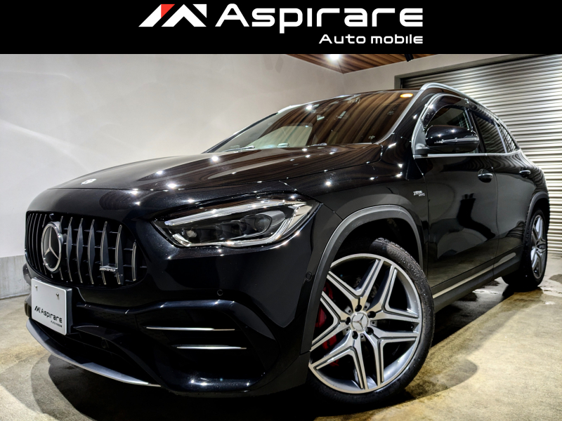 AMG GLA GLA45S 4マチック+ 　AMGパフォーマンスパッケージ　AMGアドバンスドパッケージ　パノラマサンルーフ　ナビTV　全方位カメラ　レッド×ブラックレザー　シートベンチレーション　前後ドライブレコーダー