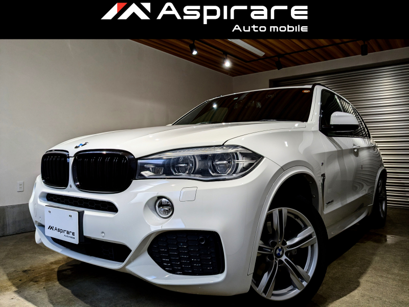 BMW X5 xDrive35i M Sport　セレクトパッケージ　パノラマサンルーフ　ソフトクローズドア　ブラックレザーシート　前後シートヒーター　LEDライト　ブラックキドニーグリル