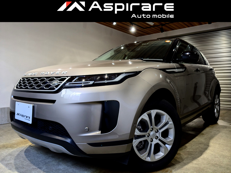 ランドローバー レンジローバー EVOQUE S P200　タッチプロ　アクティブクルーズコントロール　ブラインドスポットモニター　ブラックレザー　パワーテールゲート　LEDヘッドライト　18インチアルミホイール　新車ワンオーナー
