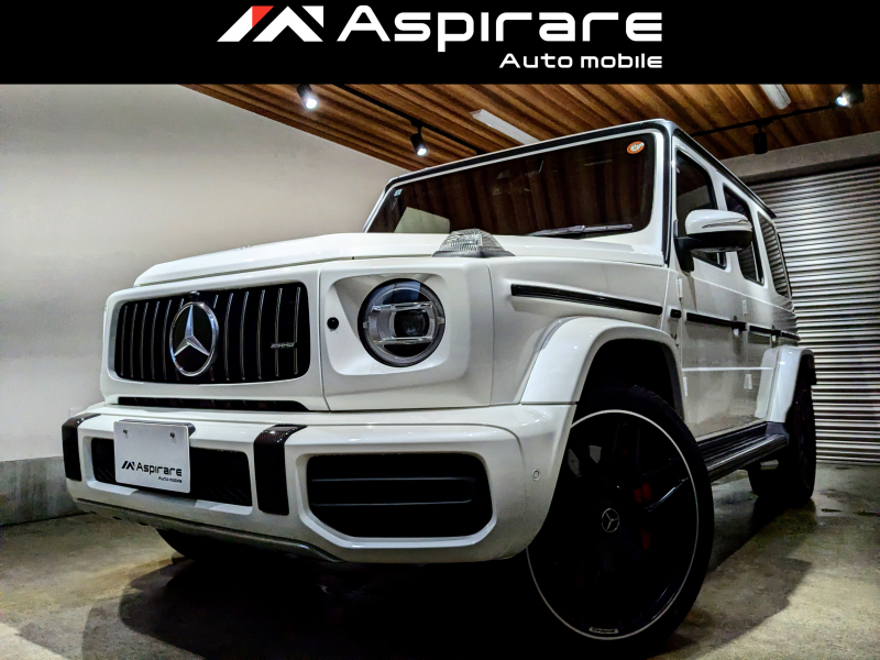 AMG Gクラス G63　レザーエクスクルーシブPKG　ブラックレザーシート　リラクゼーションシート　鍛造22インチアルミホイール　ブルメスターサウンドシステム　サンルーフ　レーダーセーフティPKG