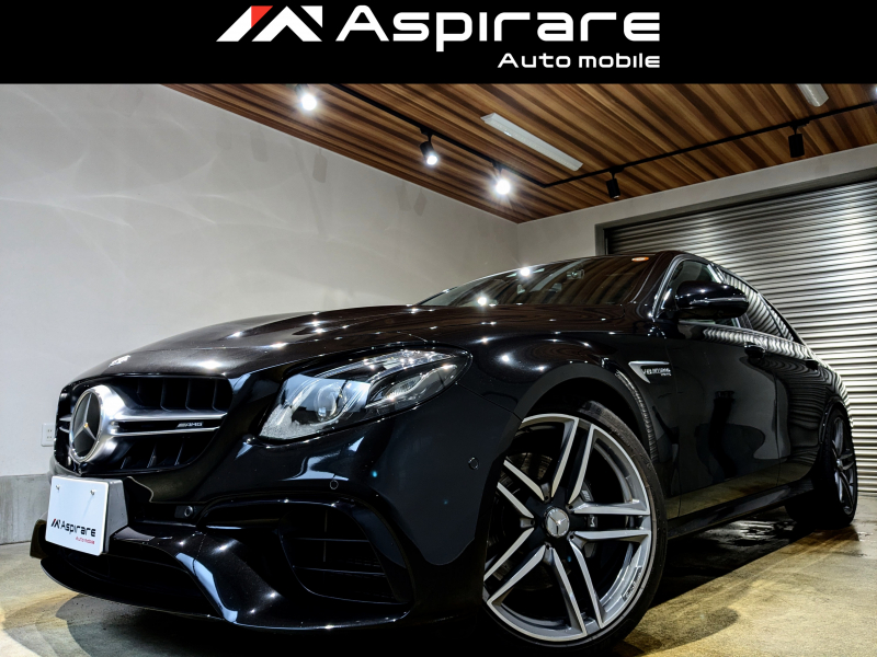 AMG Eクラス E63 AMG　4マチック＋　エクスクルーシブパッケージ　パノラマサンルーフ　ブラックナッパハーフレザーシート　ベンチレーション　リラクゼーションシート　20インチアルミホイール　LEDライト