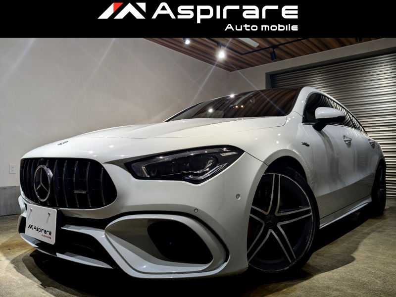 AMG CLAクラス CLA45S　シューティングブレイク　4マチック＋　AMGパフォーマンスパッケージ　AMGアドバンスドパッケージ　レッド×ブラックレザー　パフォーマンスエグゾースト　パノラマサンルーフ　ヘッドアップディスプレイ