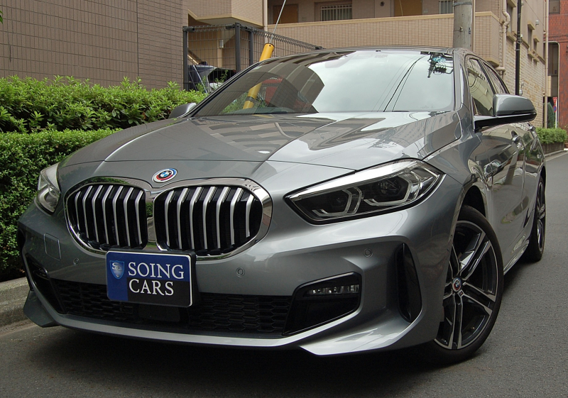 BMW 1シリーズ 118d Mスポーツ (F40) 認定中古車2オーナーACC 純正ナビ AppleCarPlay 18AW LEDヘッド 禁煙車