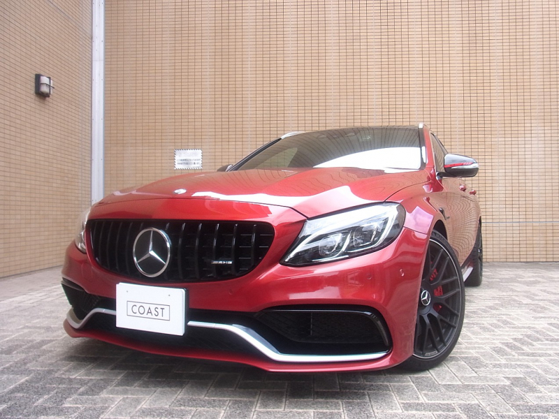 AMG Cクラス C63 S ステーションワゴン  エクスクルーシブPKG パノラミックサンルーフ 63s専用鍛造19AW  レーダーセーフティPKG  エアバランスPKG Burmesterサウンド