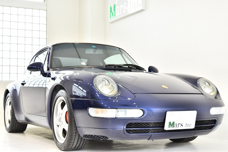 ポルシェ 911(Type993) カレラ 正規ディーラー車 6速マニュアル 歴代整備記録簿 実走行3.5万km ブラックレザーシート 純正17インチアルミホイール 左ハンドル