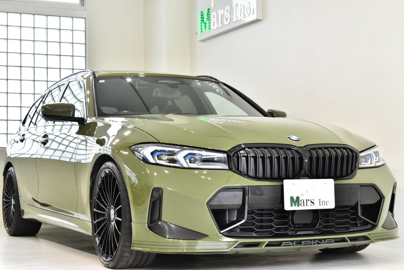 アルピナ D3 S ツーリング アルラット 正規ディーラー車 後期型 特別塗装：アーバングリーン オプション総額391万円オーバー ALPINAセーフティパック CLASSIC20インチホイール 高性能ブレーキ ブラックデコライン 右ハンドル