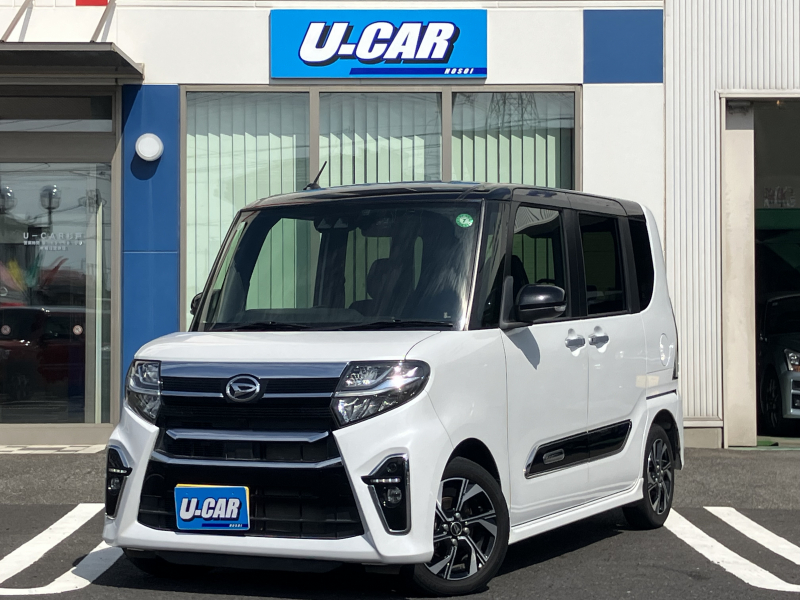 ダイハツ タント カスタムXスタイルセレクション　ナビ・バックカメラ・ETC・ドラレコ・両側パワスラ・シートヒーター・LEDライト・ワンセグ・スマートアシスト・禁煙車